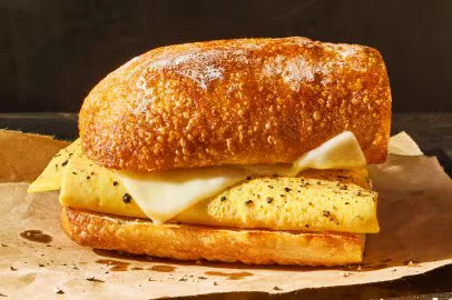 Ciabatta Egg & Cheese Sandwich