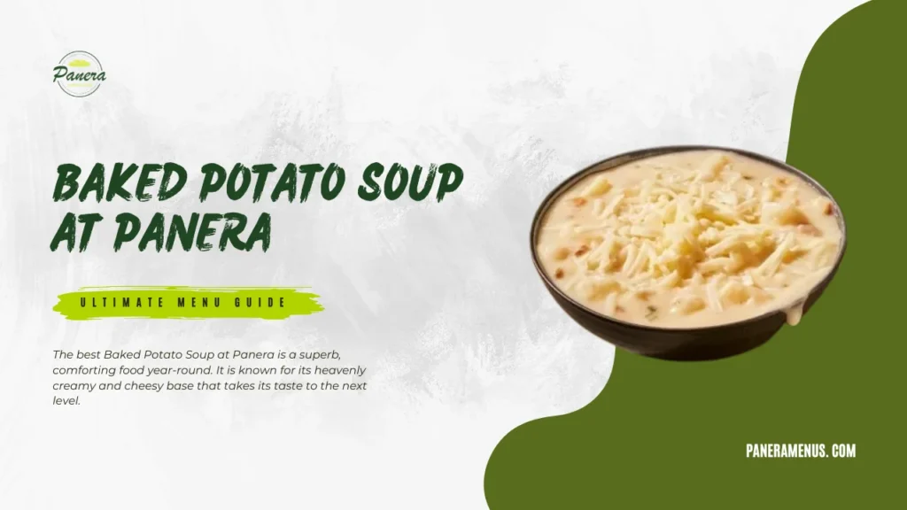 Baked Potato Soup at Panera